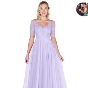 Azazie Lilac Dress